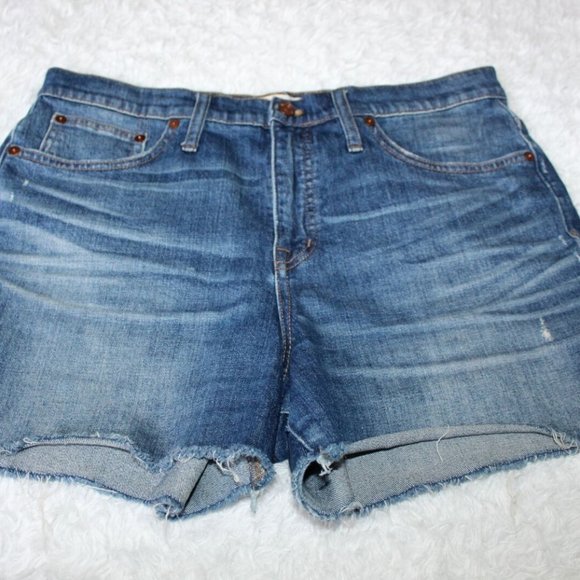 Madewell High Rise Jean ShortS HW7850 - Picture 7 of 8